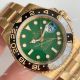 (EW) Swiss Replica Rolex GMT-Master II Yellow Gold Green Dial Watch 2836 Movement (4)_th.jpg